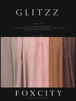 Second Life Marketplace - FOXCITY. Photo Booth - Glitzz (Nudes) (HUD